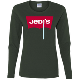 T-Shirts Forest / S Jedi's Women's Long Sleeve T-Shirt