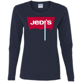 T-Shirts Navy / S Jedi's Women's Long Sleeve T-Shirt