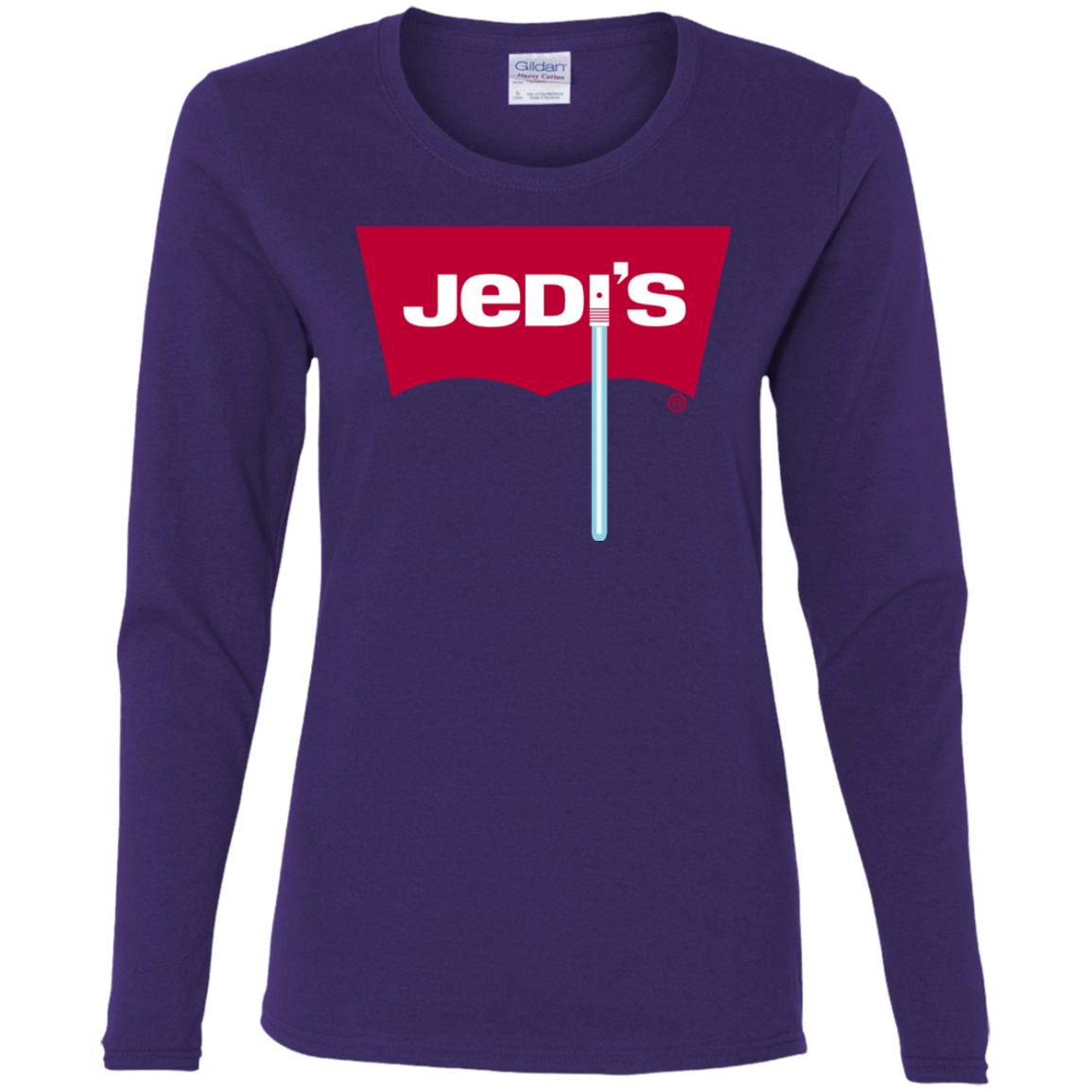 T-Shirts Purple / S Jedi's Women's Long Sleeve T-Shirt