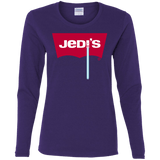 T-Shirts Purple / S Jedi's Women's Long Sleeve T-Shirt