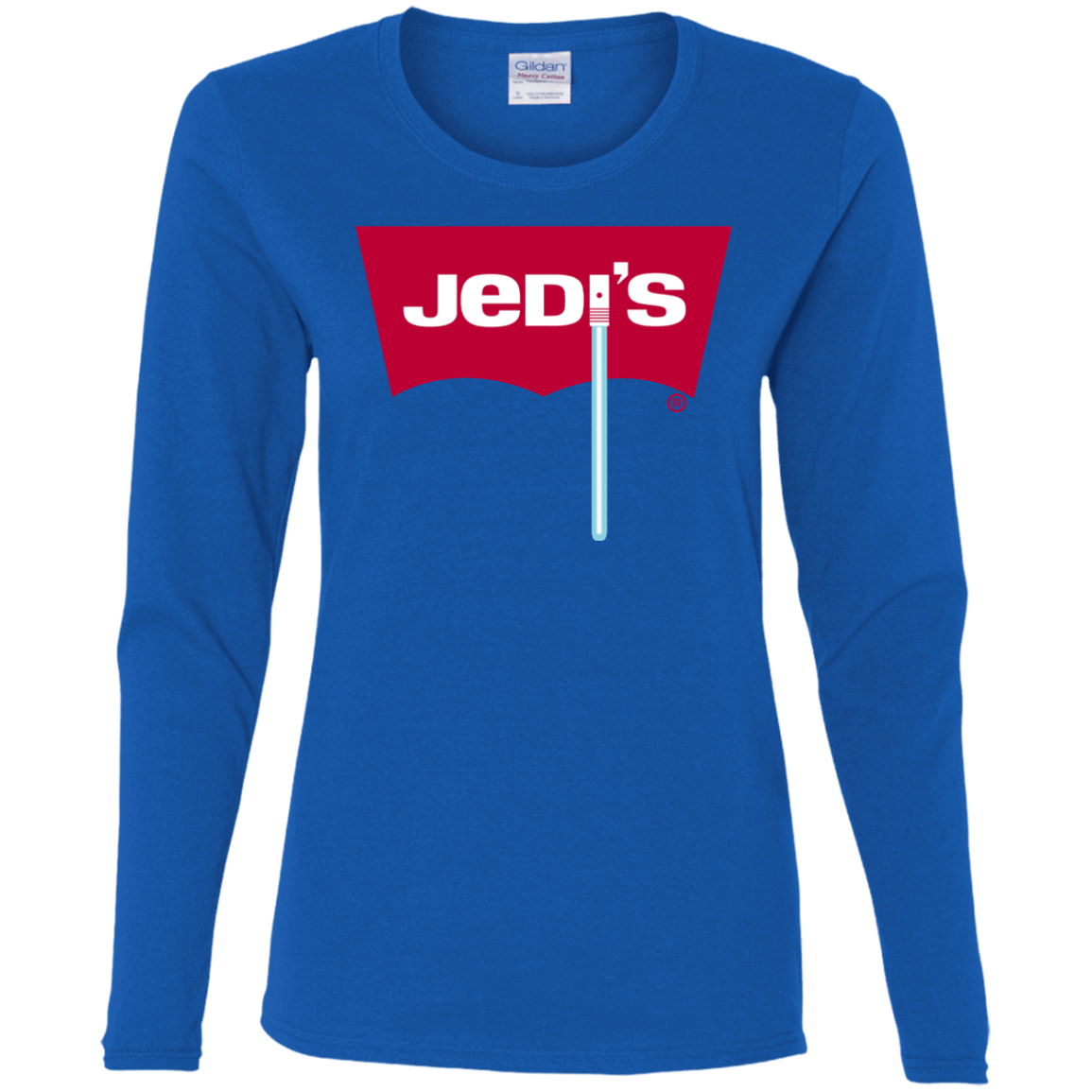 T-Shirts Royal / S Jedi's Women's Long Sleeve T-Shirt