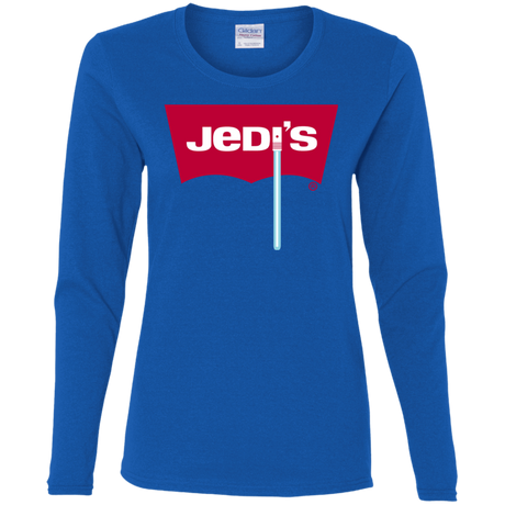 T-Shirts Royal / S Jedi's Women's Long Sleeve T-Shirt