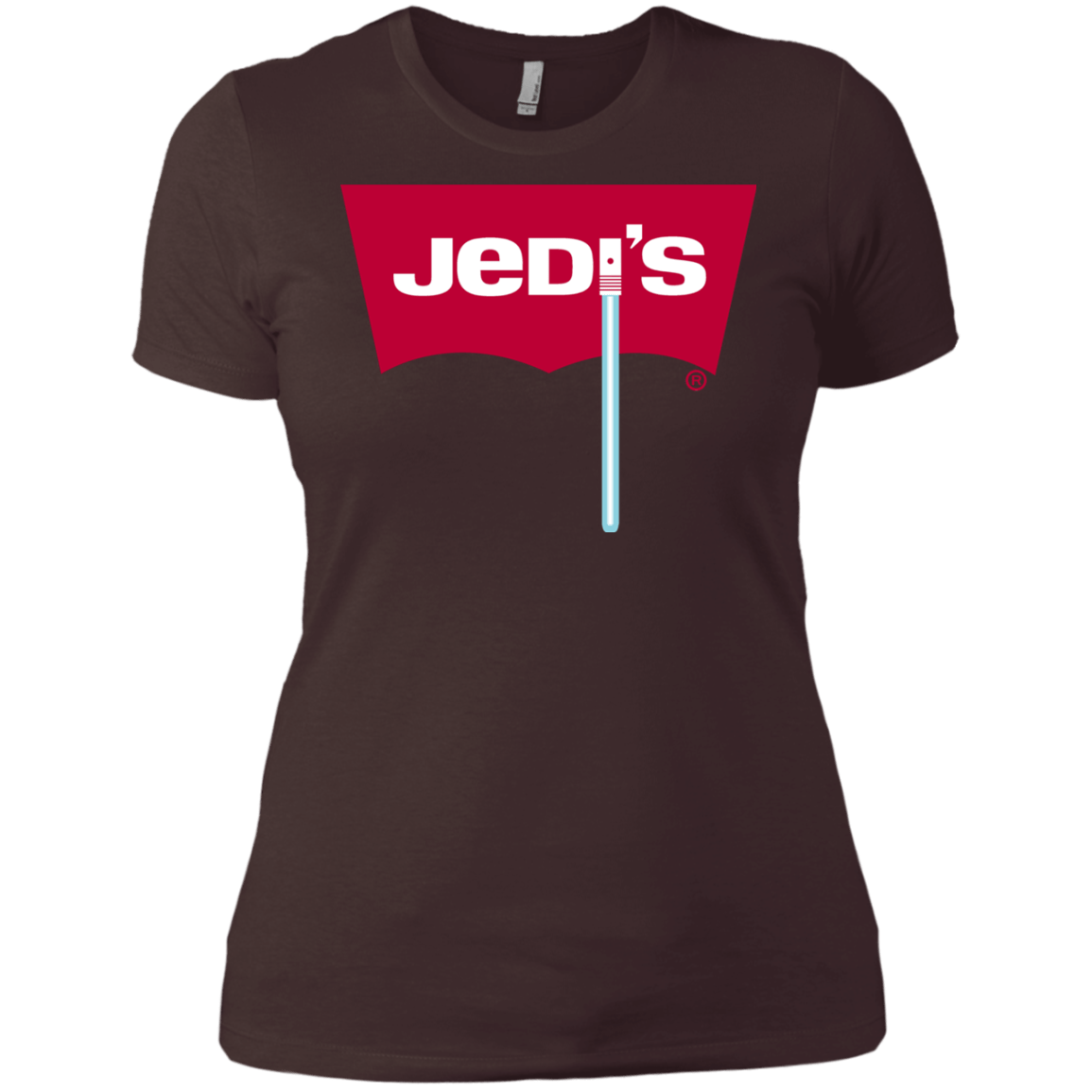 T-Shirts Dark Chocolate / X-Small Jedi's Women's Premium T-Shirt