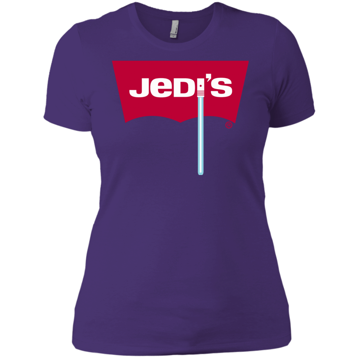 T-Shirts Purple Rush/ / X-Small Jedi's Women's Premium T-Shirt
