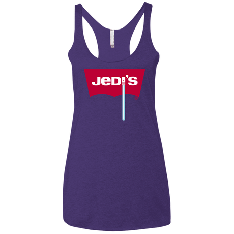 T-Shirts Purple Rush / X-Small Jedi's Women's Triblend Racerback Tank