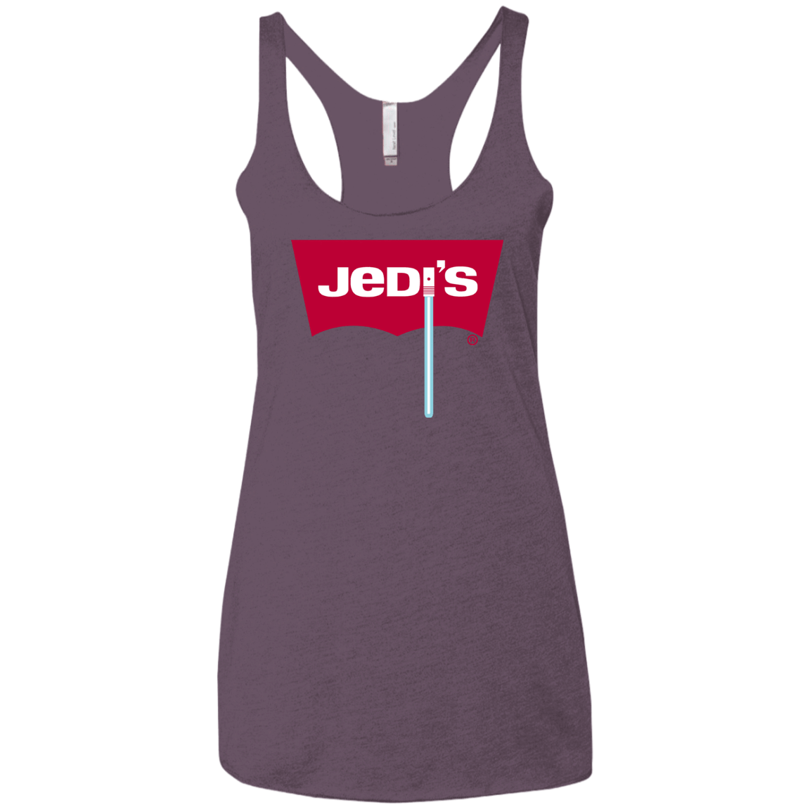 T-Shirts Vintage Purple / X-Small Jedi's Women's Triblend Racerback Tank