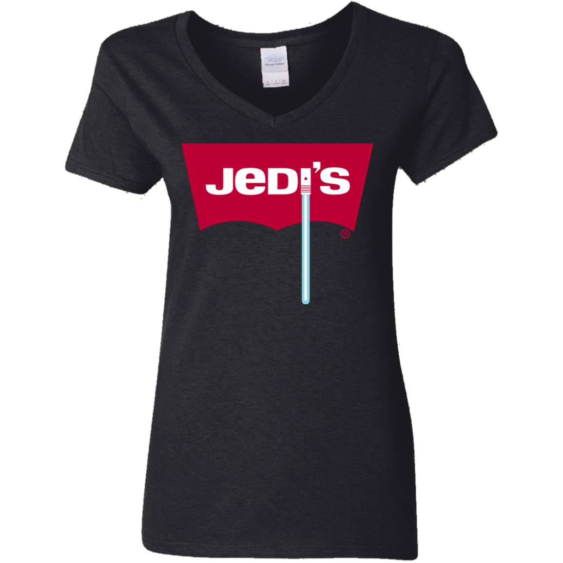 T-Shirts Black / S Jedi's Women's V-Neck T-Shirt