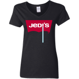 T-Shirts Black / S Jedi's Women's V-Neck T-Shirt