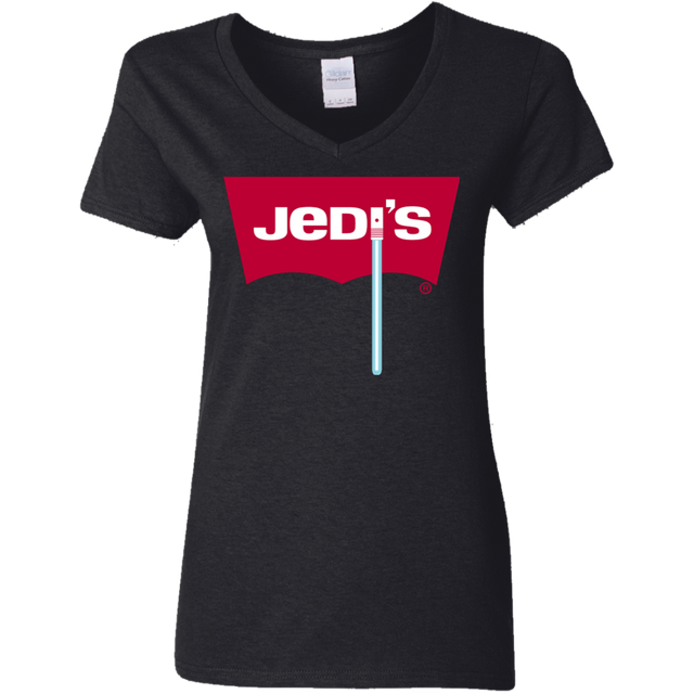 T-Shirts Black / S Jedi's Women's V-Neck T-Shirt