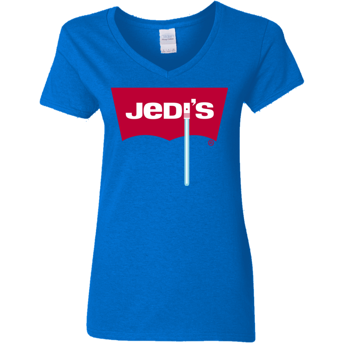 T-Shirts Royal / S Jedi's Women's V-Neck T-Shirt