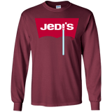T-Shirts Maroon / YS Jedi's Youth Long Sleeve T-Shirt