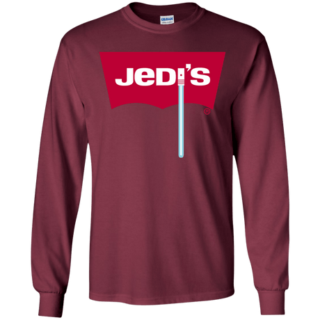 T-Shirts Maroon / YS Jedi's Youth Long Sleeve T-Shirt