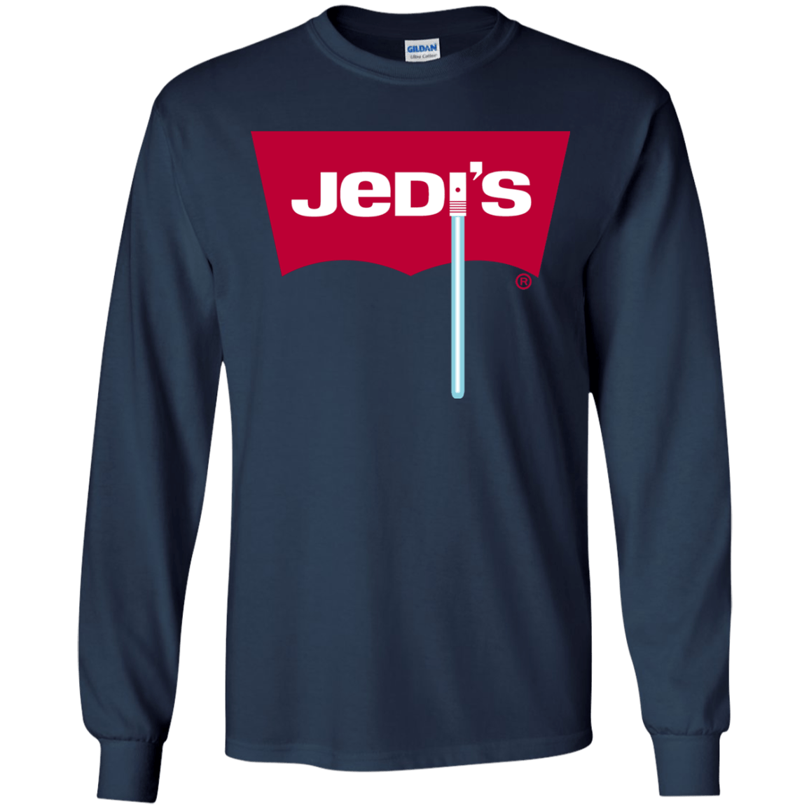 T-Shirts Navy / YS Jedi's Youth Long Sleeve T-Shirt