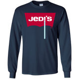 T-Shirts Navy / YS Jedi's Youth Long Sleeve T-Shirt