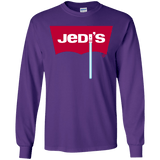 T-Shirts Purple / YS Jedi's Youth Long Sleeve T-Shirt