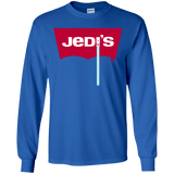 T-Shirts Royal / YS Jedi's Youth Long Sleeve T-Shirt