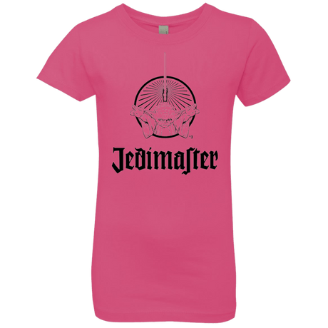 T-Shirts Hot Pink / YXS Jedimaster Girls Premium T-Shirt