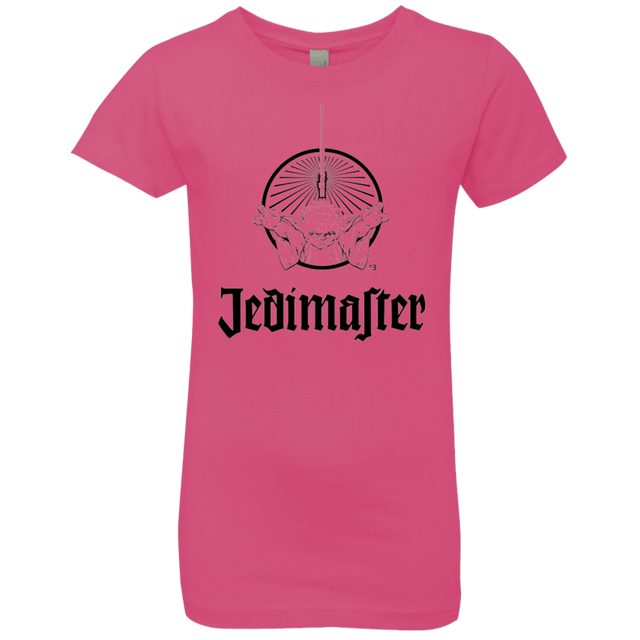 T-Shirts Hot Pink / YXS Jedimaster Girls Premium T-Shirt