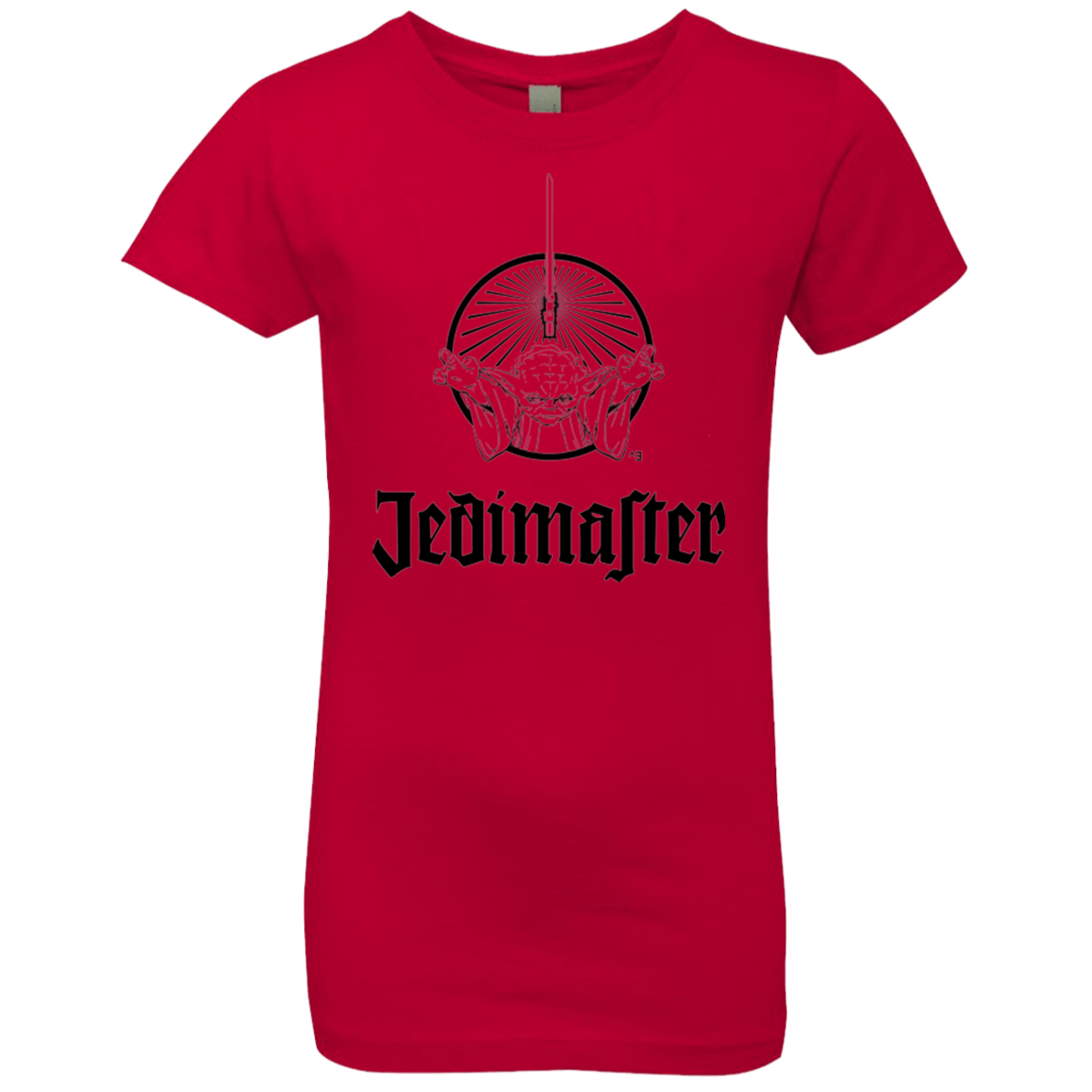 T-Shirts Red / YXS Jedimaster Girls Premium T-Shirt