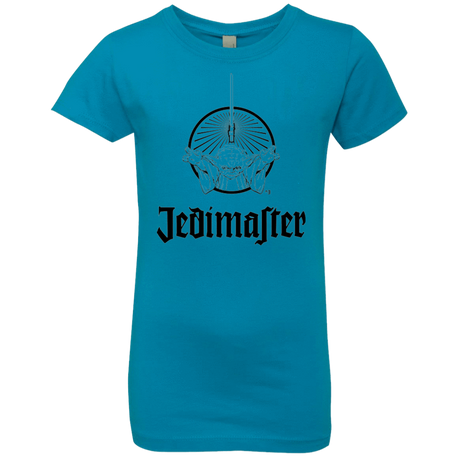 T-Shirts Turquoise / YXS Jedimaster Girls Premium T-Shirt