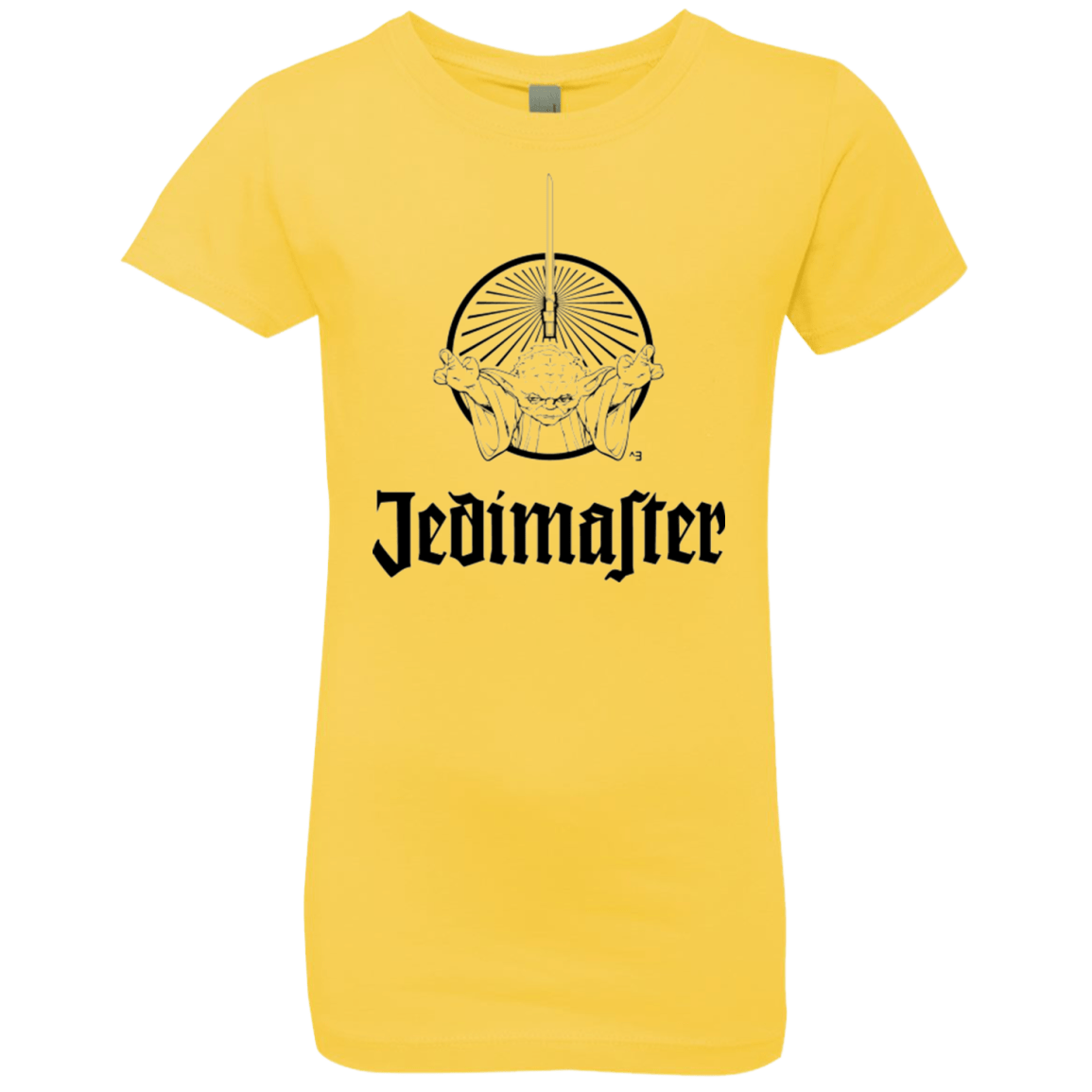T-Shirts Vibrant Yellow / YXS Jedimaster Girls Premium T-Shirt