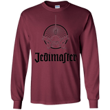 T-Shirts Maroon / S Jedimaster Men's Long Sleeve T-Shirt