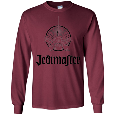 T-Shirts Maroon / S Jedimaster Men's Long Sleeve T-Shirt