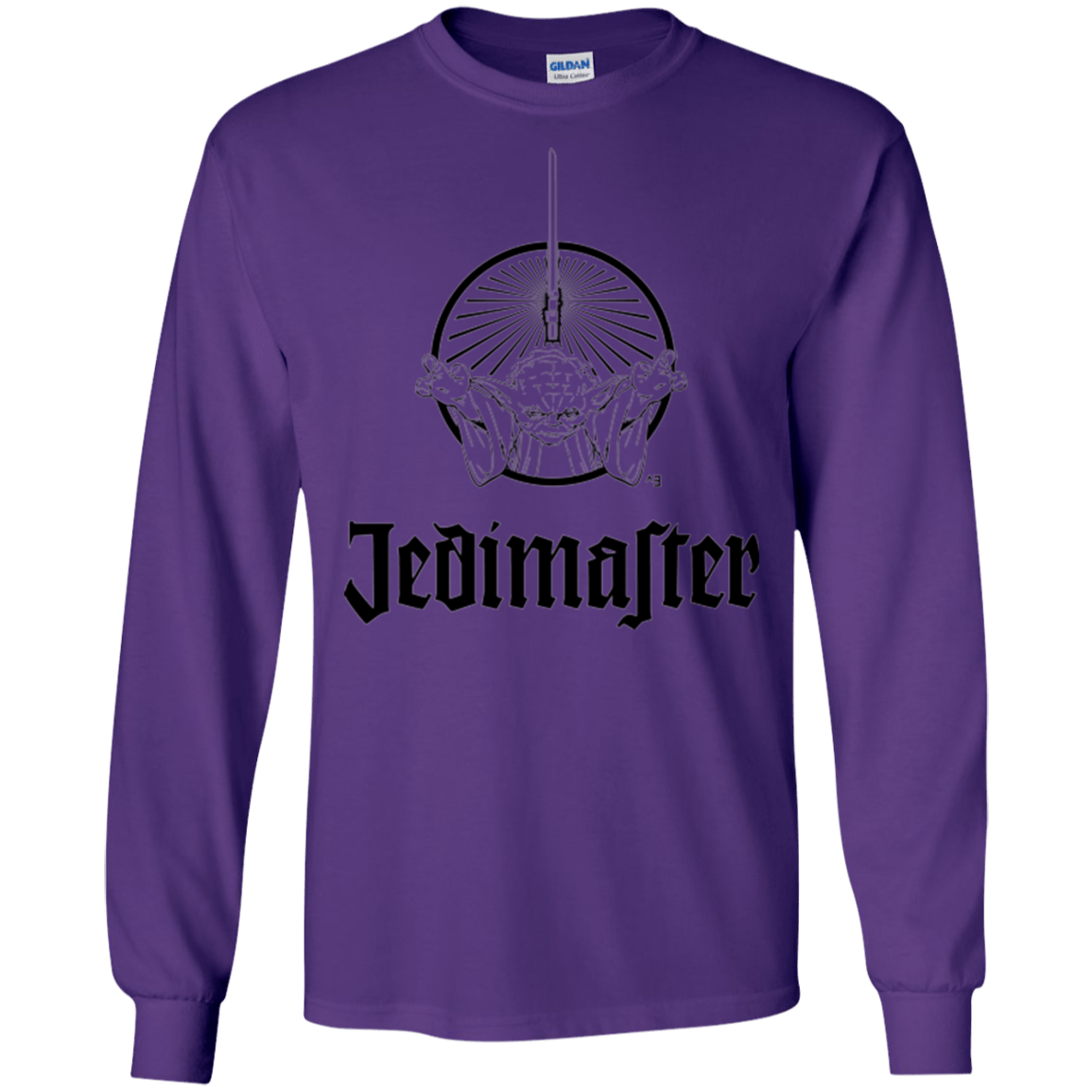 T-Shirts Purple / S Jedimaster Men's Long Sleeve T-Shirt