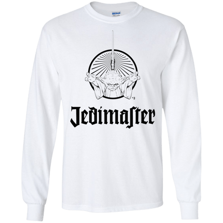 T-Shirts White / S Jedimaster Men's Long Sleeve T-Shirt