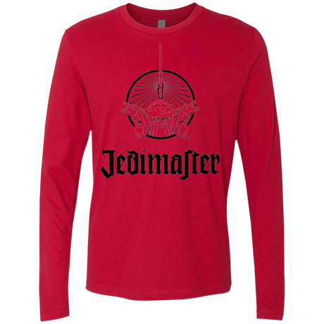 T-Shirts Red / S Jedimaster Men's Premium Long Sleeve