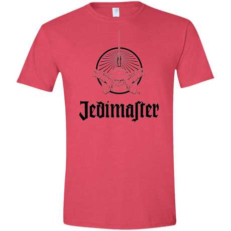 T-Shirts Heather Red / S Jedimaster Men's Semi-Fitted Softstyle