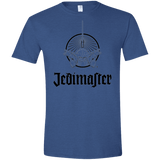 T-Shirts Heather Royal / X-Small Jedimaster Men's Semi-Fitted Softstyle