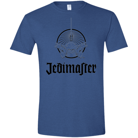 T-Shirts Heather Royal / X-Small Jedimaster Men's Semi-Fitted Softstyle