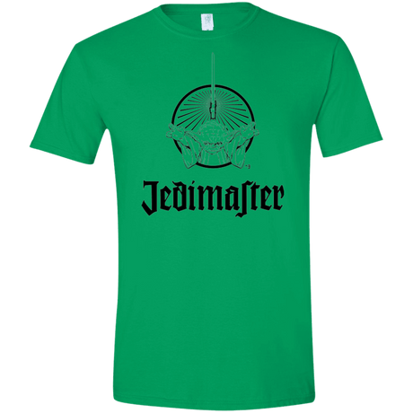 T-Shirts Irish Green / S Jedimaster Men's Semi-Fitted Softstyle