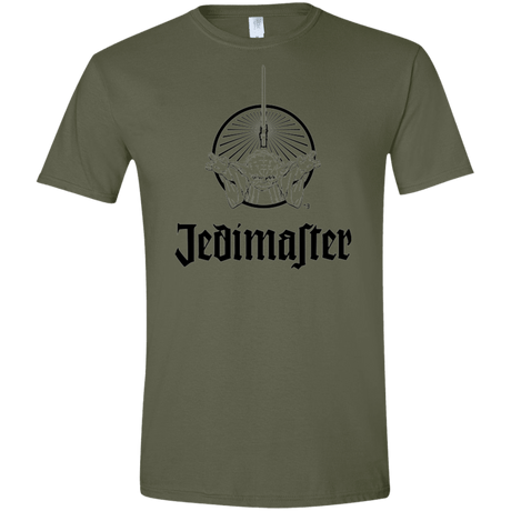 T-Shirts Military Green / S Jedimaster Men's Semi-Fitted Softstyle