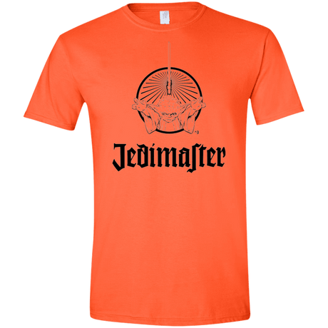 T-Shirts Orange / S Jedimaster Men's Semi-Fitted Softstyle