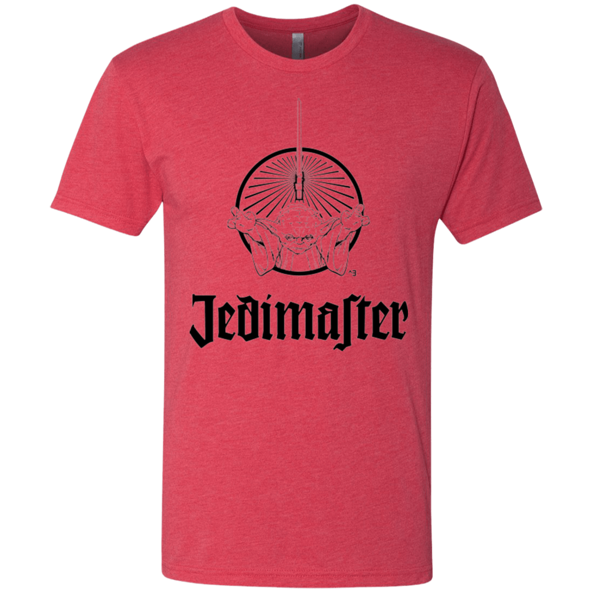 T-Shirts Vintage Red / S Jedimaster Men's Triblend T-Shirt