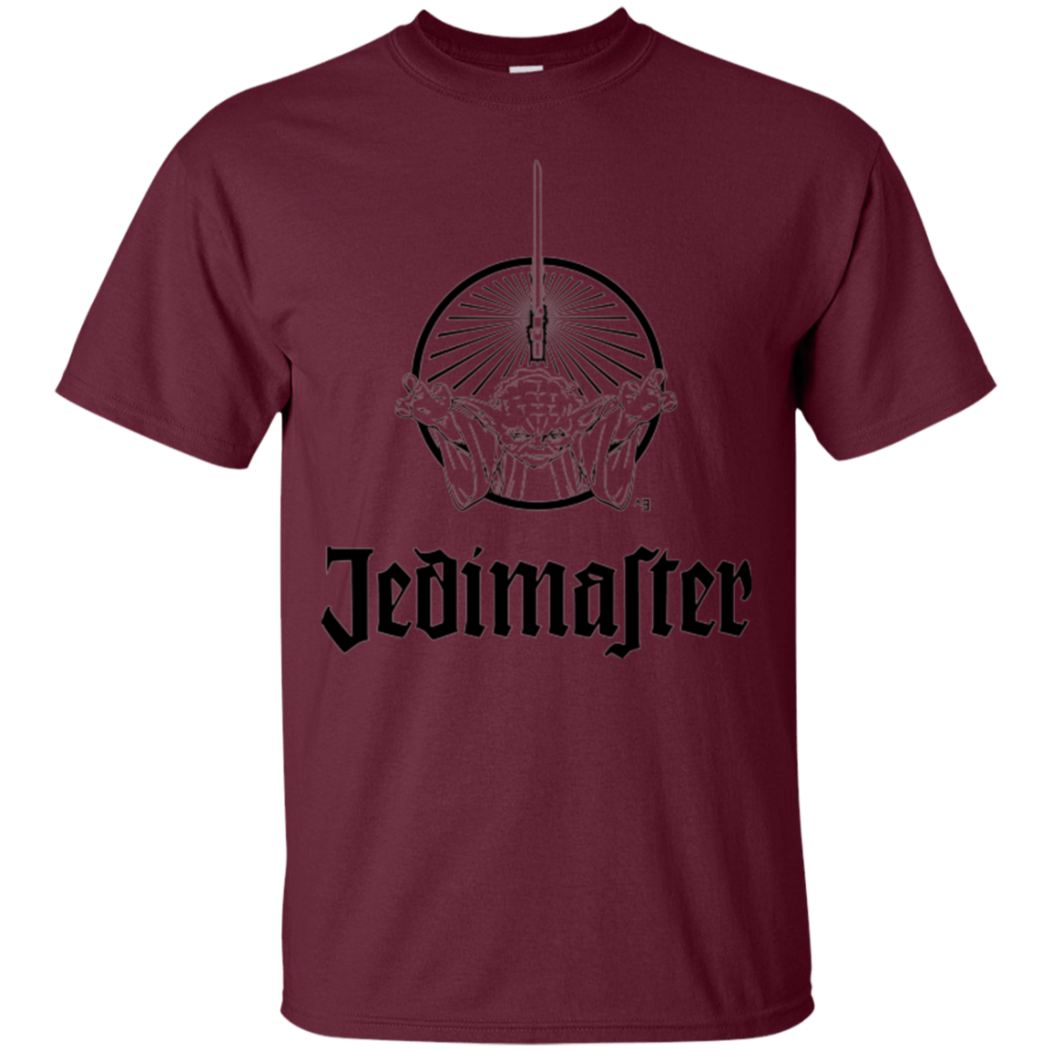 T-Shirts Maroon / S Jedimaster T-Shirt