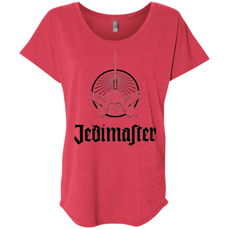 T-Shirts Vintage Red / X-Small Jedimaster Triblend Dolman Sleeve