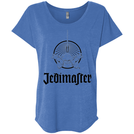 T-Shirts Vintage Royal / X-Small Jedimaster Triblend Dolman Sleeve
