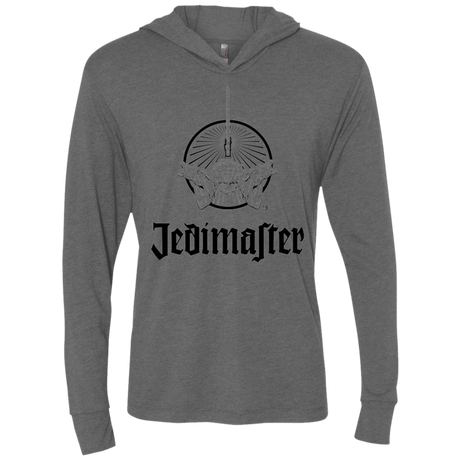 T-Shirts Premium Heather / X-Small Jedimaster Triblend Long Sleeve Hoodie Tee