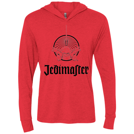 T-Shirts Vintage Red / X-Small Jedimaster Triblend Long Sleeve Hoodie Tee