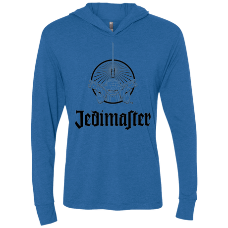 T-Shirts Vintage Royal / X-Small Jedimaster Triblend Long Sleeve Hoodie Tee