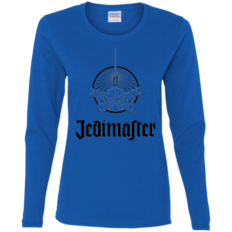 T-Shirts Royal / S Jedimaster Women's Long Sleeve T-Shirt