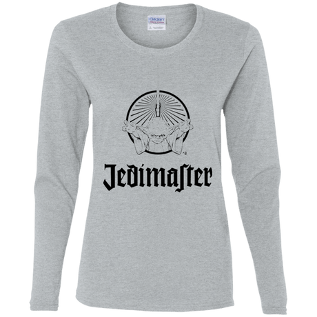T-Shirts Sport Grey / S Jedimaster Women's Long Sleeve T-Shirt