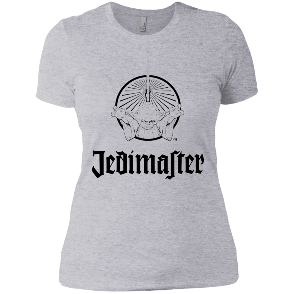 T-Shirts Heather Grey / X-Small Jedimaster Women's Premium T-Shirt