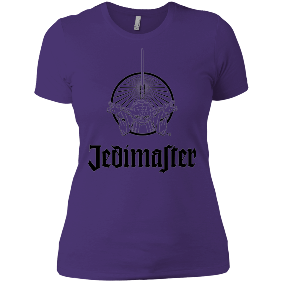 T-Shirts Purple Rush/ / X-Small Jedimaster Women's Premium T-Shirt