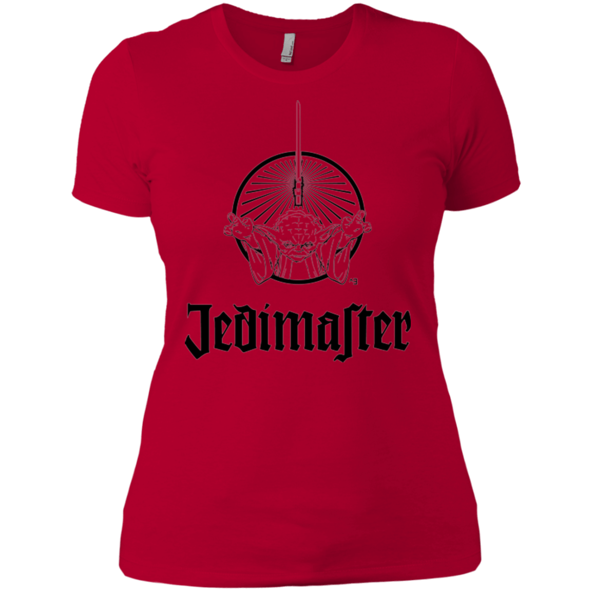 T-Shirts Red / X-Small Jedimaster Women's Premium T-Shirt