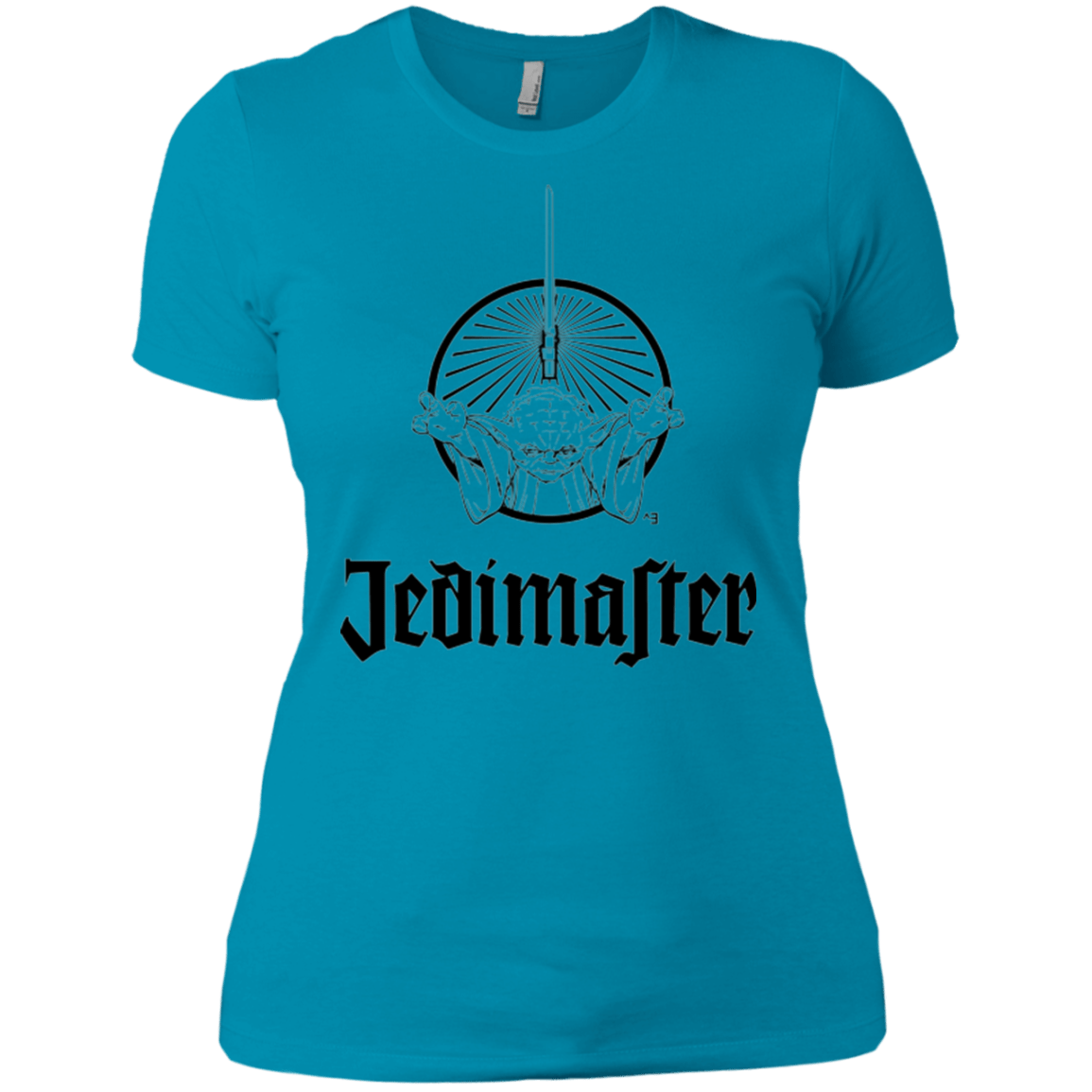 T-Shirts Turquoise / X-Small Jedimaster Women's Premium T-Shirt