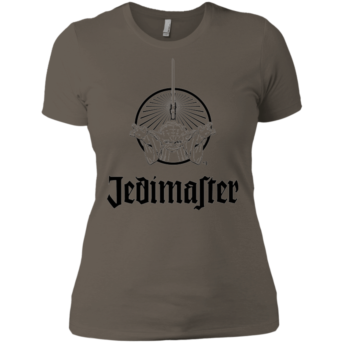 T-Shirts Warm Grey / X-Small Jedimaster Women's Premium T-Shirt